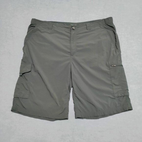 Columbia Shorts Columbia Mens Size 42 Omnishade Cargo Shorts Green